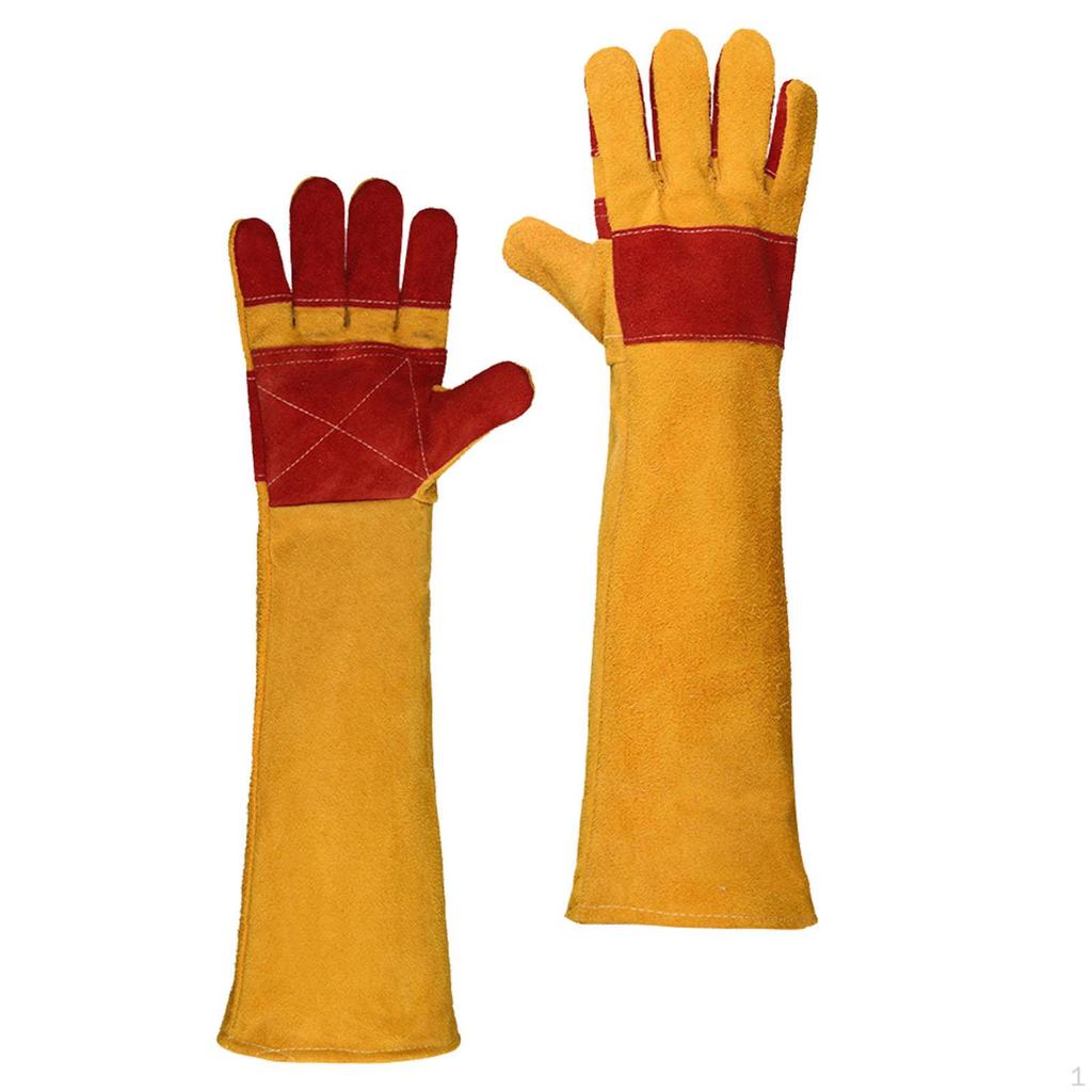 Перчатки для ухода за животными, устойчивые к укусам, многофункциональные, из искусственной кожи, для кошек