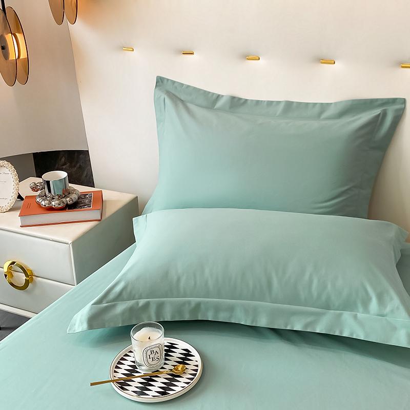 2025 Пара наволочек из чистого хлопка с начесом, Стираемые 48x74см, Домашняя наволочка