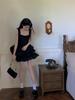 Women's Slim Suspender Dress: Summer 2023 Hepburn-Style Little Black Cake Dress