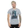 Marvel Mens Captain America Distressed T-Shirt