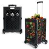 SELORSS WL56 Folding Carry Cart Shopping Cart Lightweight and Compact Design Large Capacity 70L Load Capacity 35kg Mesh Design for Easy Cleaning