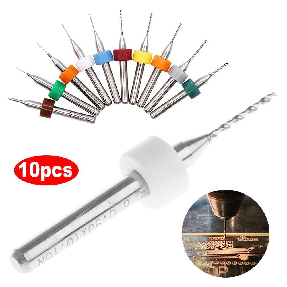 Для печатных плат с ЧПУ сплав вольфрамовая сталь карбид сверла 0.1мм-1.0мм мини PCB сверло