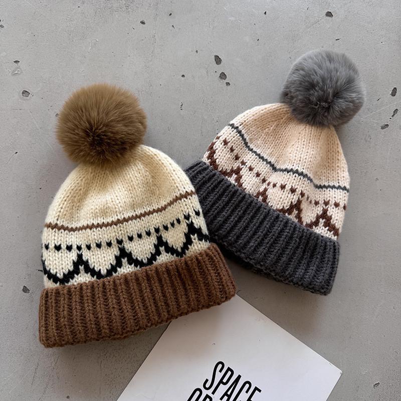 Knit Hat For Women Winter Earflap Beanie With Acrylic Material For Casual Comfort