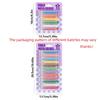 Water Soluble Drawing Crayons 6/12 Colors Washable Chalk Dustless Chalk  Teaching Drawing