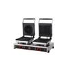 Intch - Silverinox Double Flower Square Model Waffle Maker Electric