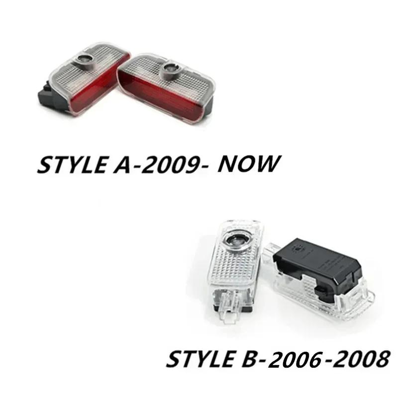 2pcs For Skoda Superb 2 MK2 Superb 3 2006-2024 Car Door Welcome Lights Laser Projector Wireless Car HD Courtesy Lamp
