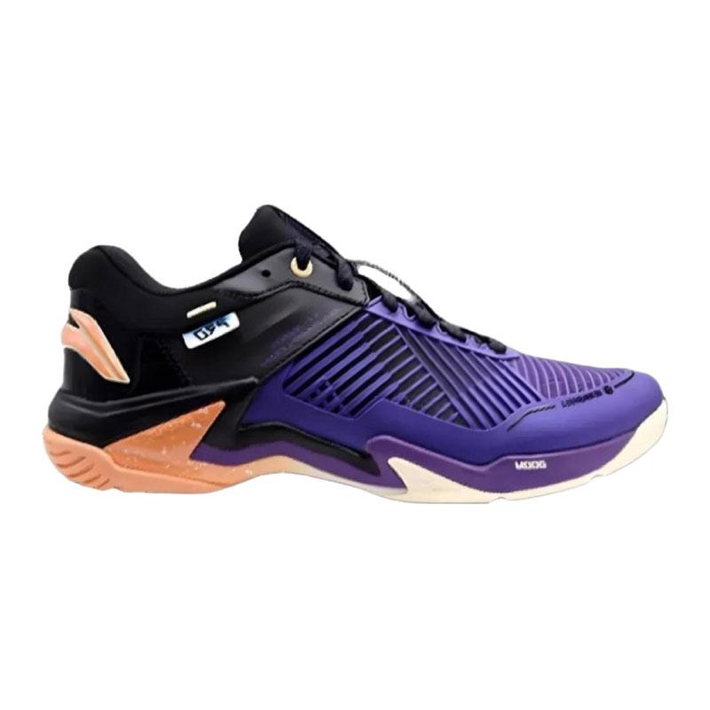 Li Ning Pro Текстиль, Синтетическая кожа Амортизация Скользкая Устойчивая к истиранию Низкие Бадминтонные кроссовки Унисекс AYAT009-2