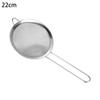 Diameter 7/8/10/12/14/16/18/20/22cm Kitchen Stainless Steel Flour Tea Strainer Mesh Colander Sieve Filter Sifter DIY Tools