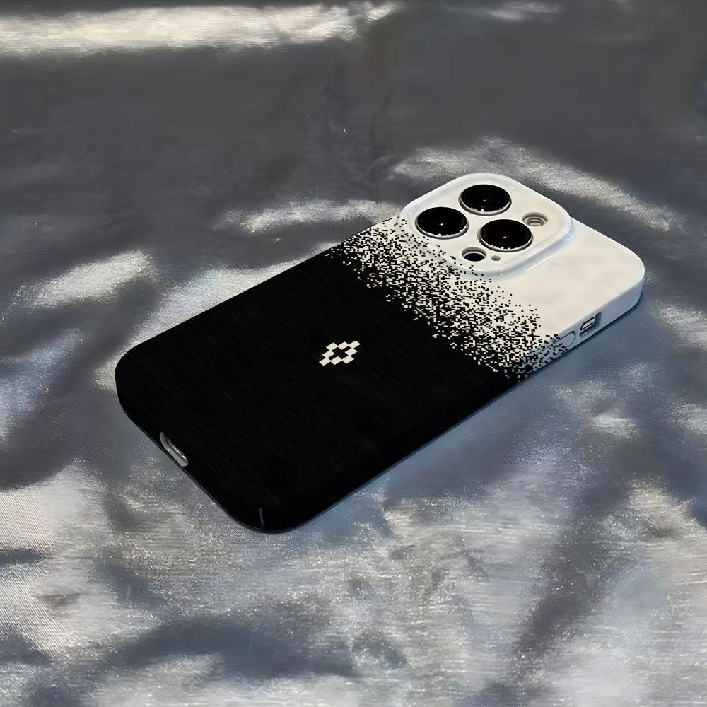M-MARCELO B-BURLON Phone Case For IPhone 17 Air 16 15 14 13 12 11 Pro Max 16 Plus Glossy Bumper Cover
