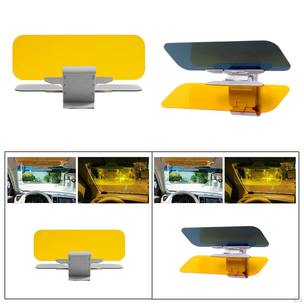 Car Sun Visor Accessory for Day and Night Adjustable Folding Practical Extender Windshield