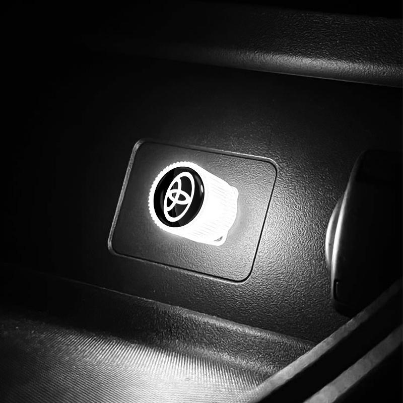 Новый Автомобильный Мини USB LED Подсветка Салона Декоративная Атмосферная Лампа для Toyota GR TRD Camry Corolla Yaris Chr Auris Avensis T25