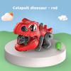 Toy Car Catapult Vehicle Dinosaur Shape Children Parent-child Interaction Gift for Boys Souptoys Inertial Taxiing