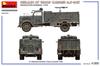 Miniart Масштаб Немецкий troop carrier Стандартное крыло Тип Пластиковая модель MA35453 1/35 3-тонный 3,6-36S (Военная техника)
