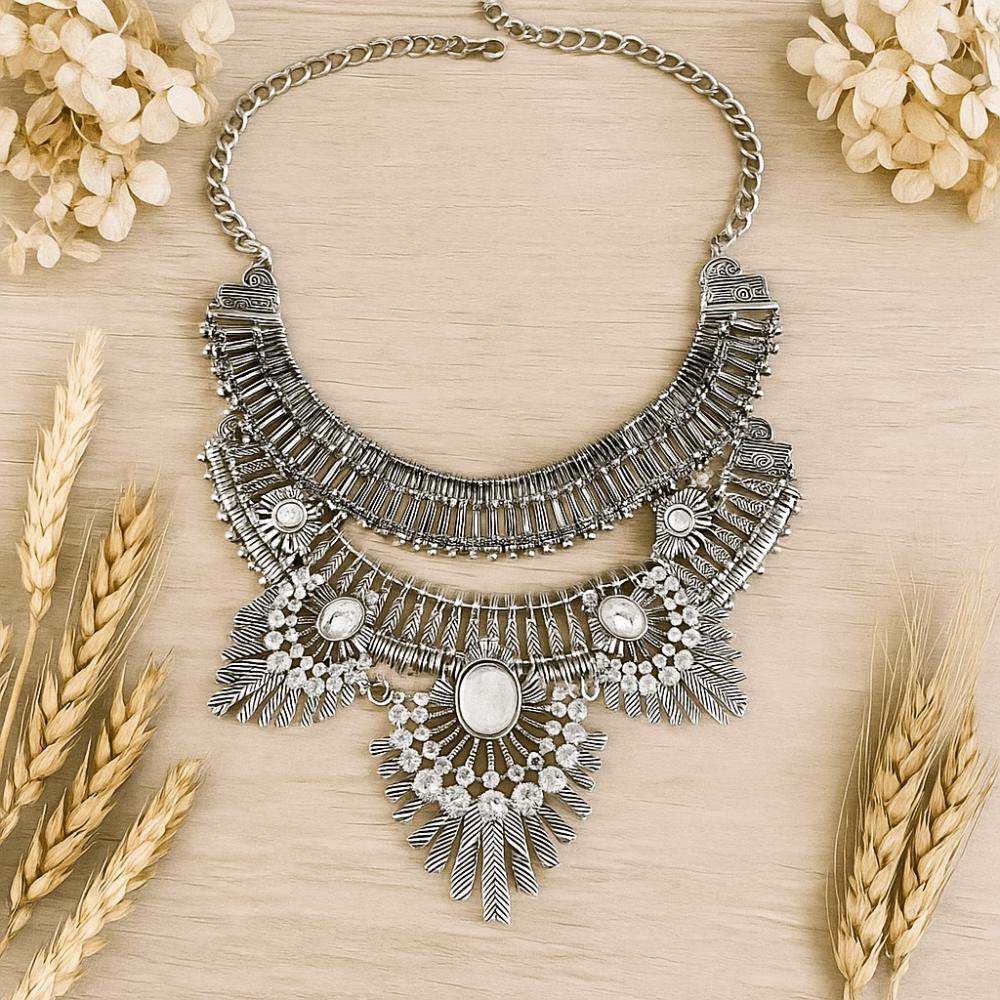 Exquisite Ethnic Style Jewelry Tassel Bohemian Style Necklace Women