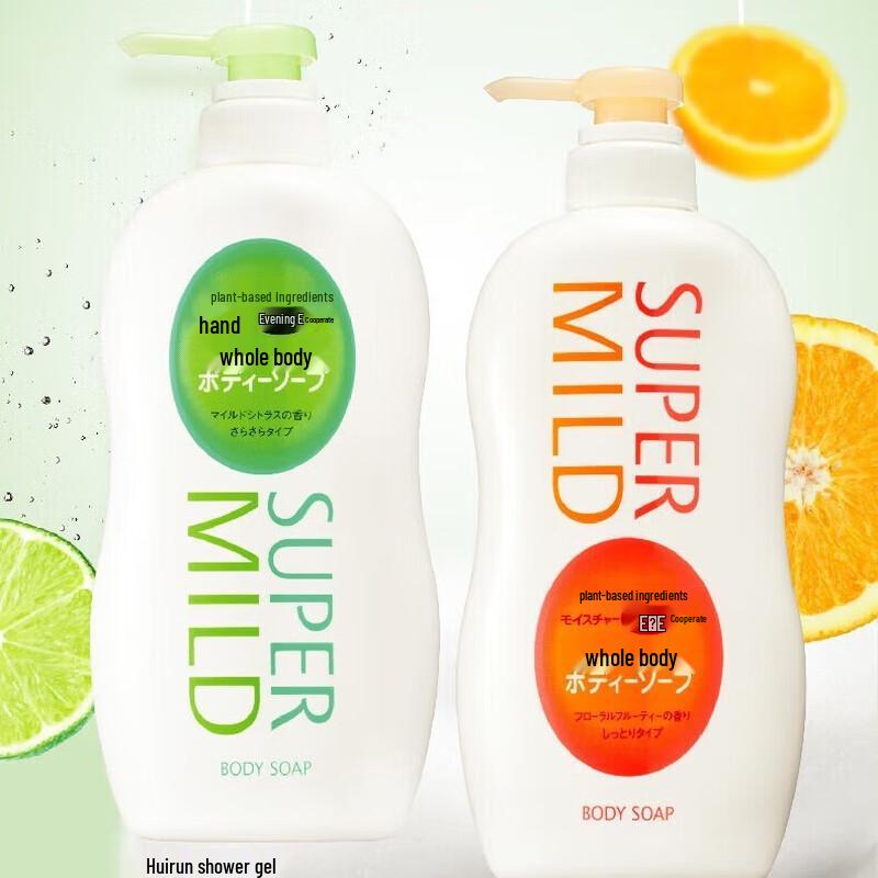 Hui Run 1.3L Moisturizing Shower Gel - Light Fruity Scent