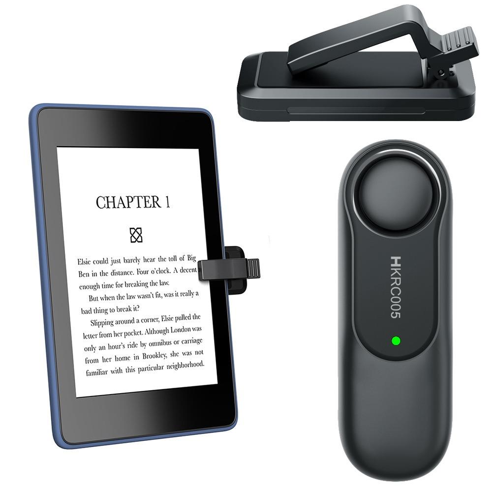Пульт для перелистывания страниц, беспроводное управление, пульт для камеры для Kindle, помощь в чтении