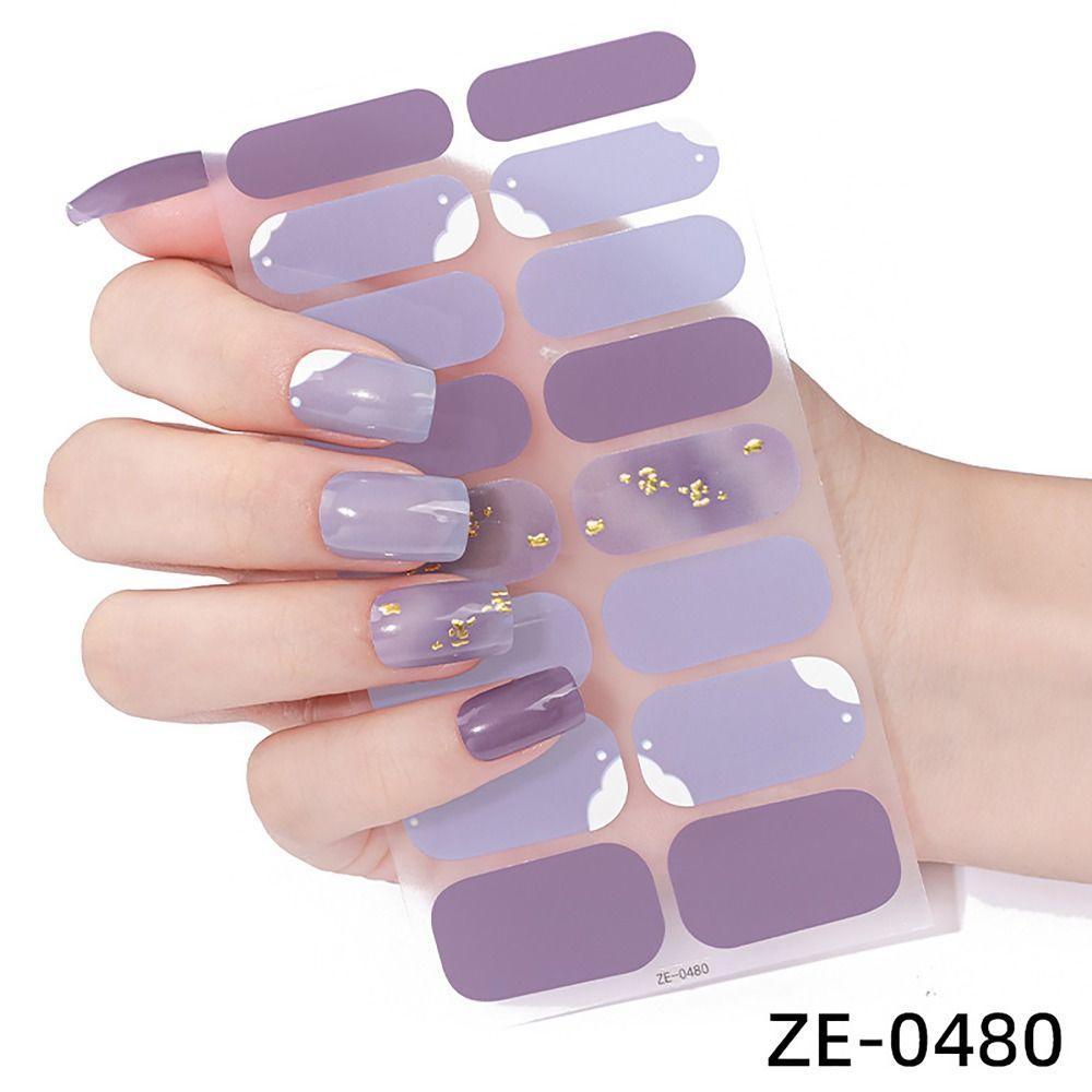 4 комплекта гель-лака для французского дизайна ногтей, полоски 16 полосок, гелевые обертывания для ногтей, изготовление ногтей своими руками