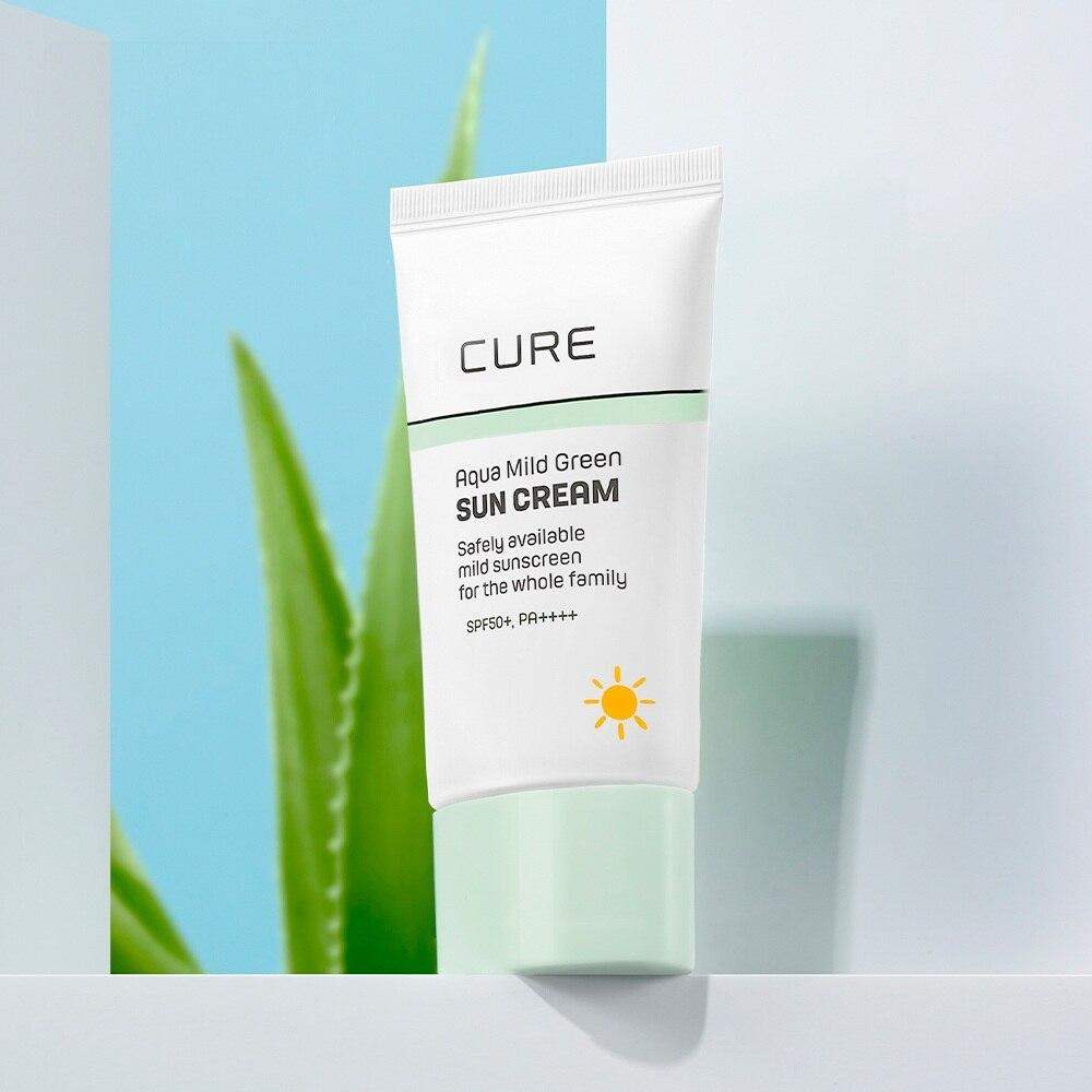 Kim Jeong Moon Aloe Cure Aqua Mild Green Sunscreen 40ml x 2