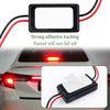 2PCS 6V-30V GS-100A LED Brake Light Flasher With Pre-Wired,Universal Pulsing Strobe Flashing Module Controller For Most Motorcycles Cars Trucks SUVs