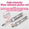 3Pcs CDJ2B Type Mini Pneumatic Air Cylinder Double Acting Single Rod 10mm 16mm Bore 10~200mm Stroke CDJ2B10 CDJ2B16