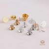 High-Quality Brooch Backing Kit: Card Caps, Piercing Needles, Badge Buckles, and DIY Medal Accessories
