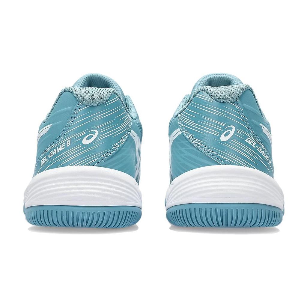 Asics Детские кроссовки Gel Game 9 GS Gris Blue белые 1044A052-402