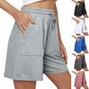 Women's Cotton Sports Shorts Casual Loose Fit Sports Shorts Waist Casual Pants