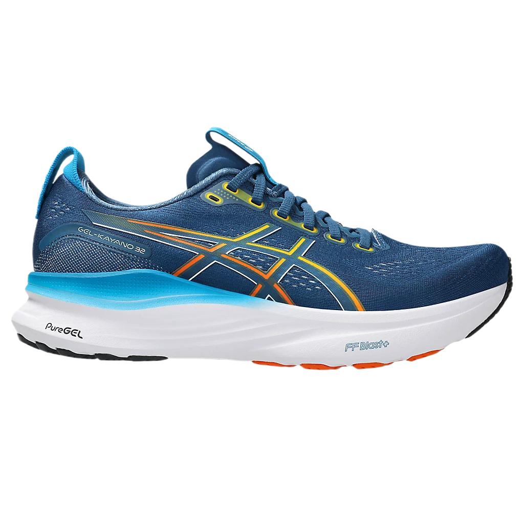 Asics GEL KAYANO 32 Сетчатая Амортизация Дышащие Влагоотводящие Поддержка Баланс Легкие Низкие Беговые Кроссовки Мужские 1011C052-404
