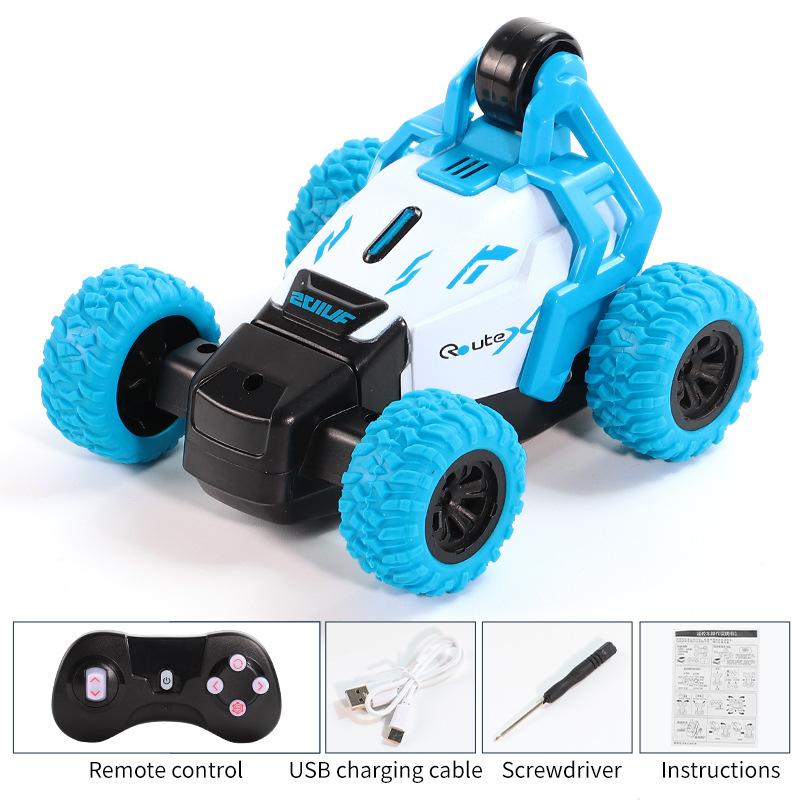 2.4G Mini Stunt Dumper 360 ° Roll Car Kids Electric Toy Remote Control Car