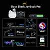 Black Shark JoyBuds Pro [Japanese authorized distributor product] Low latency ANC wireless noise canceling wireless gaming earphones Bluetooth 5.2
