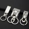 Quick Release Belt Keychain Detachable Belt Key Holder Stainless Steel Keyring Jewelry Hooks
