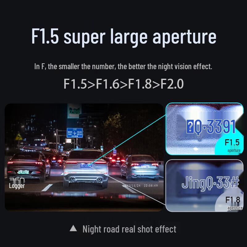 360 G300 Plus 2K Dash Cam (CN version)