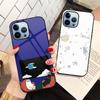 Чехол с милым астронавтом с рисунком для Iphone 14 13 12 11 Pro Max Mini Xs Xr X 7 8 6s Plus Se 2022, защитная задняя крышка из закаленного стекла