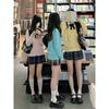 Sakura Girl College Style Long Sleeve Cardigan Sweater: Autumn & Winter JK Uniform Knitwear