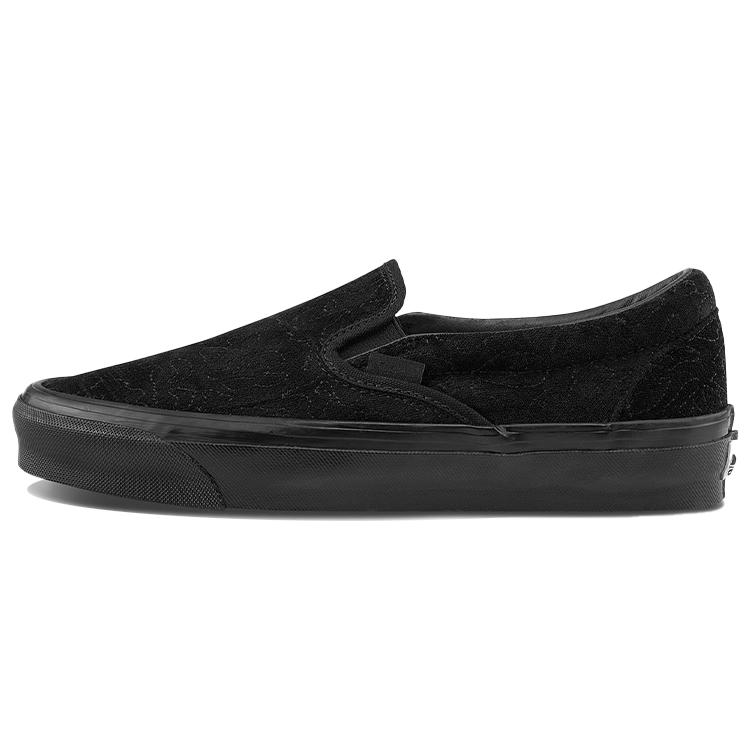 Слипоны Og Classic Vans Lx 'Velvet Emboidery - Leopard Black' VN0A45JK9RF