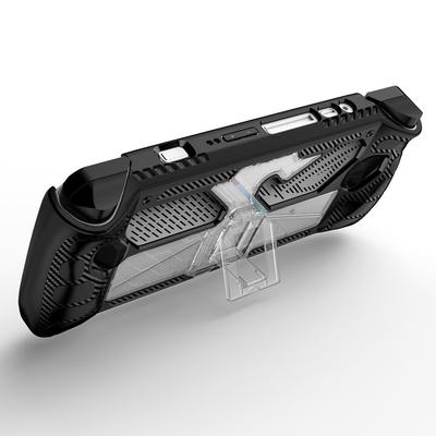 Защитный чехол TPU PC для игровой консоли Полный чехол с кронштейном Ударопрочные сменные аксессуары для Asus Rog Ally