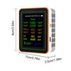 10 в 1 монитор качества воздуха PM2.5 PM10 CO CO2 TVOC HCHO AQI Температура Влажность и просмотр кривой