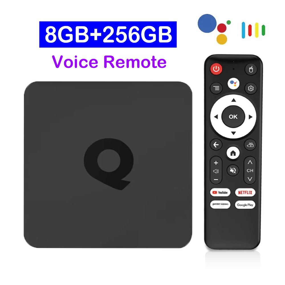Android 16 Q1 Smart TV Box Google Assistant Set Top Box RK3518 Dual Wifi 5G Bluetooth 6.0 8K 8GB 128GB Set Top Box Media Player