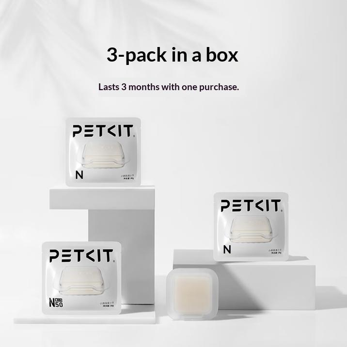 PETKIT N50 Odor Eliminator 2.0 Exclusive for PuraMax and PuraMax 2 Self-Cleaning Cat Litter Box Smell Control Remover