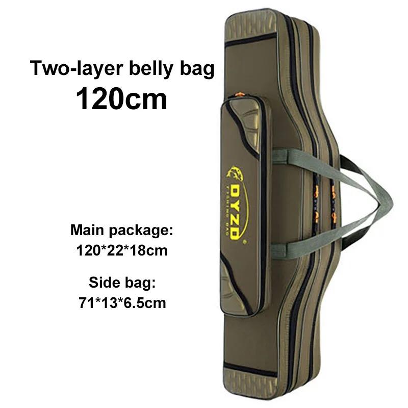 Layer Foldable 70cm130cm 234 Protable Fishing Rod Carrier Bag Fish Pole Tool Storage Bag Case Waterproof Fishing Tackle Xa81g