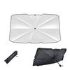 Coollooda Car Umbrella Front Car Car Front Umbrella Includes Storage Foldable for Easy Easy 10 Reinforced UV Light Heat Sunburn Heat Privacy Perfect