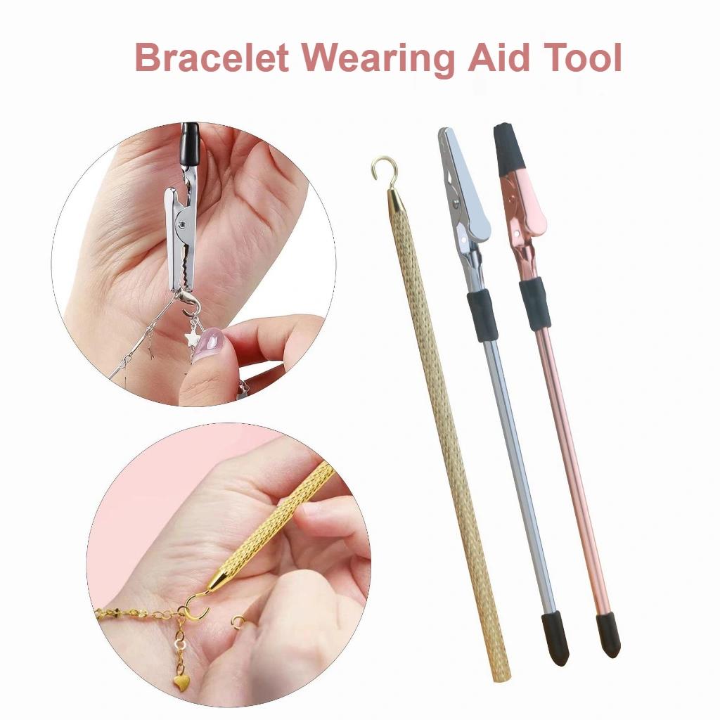 Bracelet Helper Tool, Multi-function Jewelry Fastening Clip, Bracelet Wearing Assistant