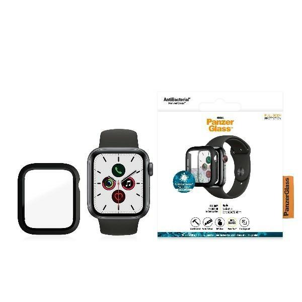 Szkło hartowane do Apple Watch 4 PanzerGlass Czarne