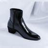 2025 Мужские ботинки Роскошный бренд Кожаные ботинки Высокие челси Деловые ботинки для мужчин Ботильоны Большой размер 46