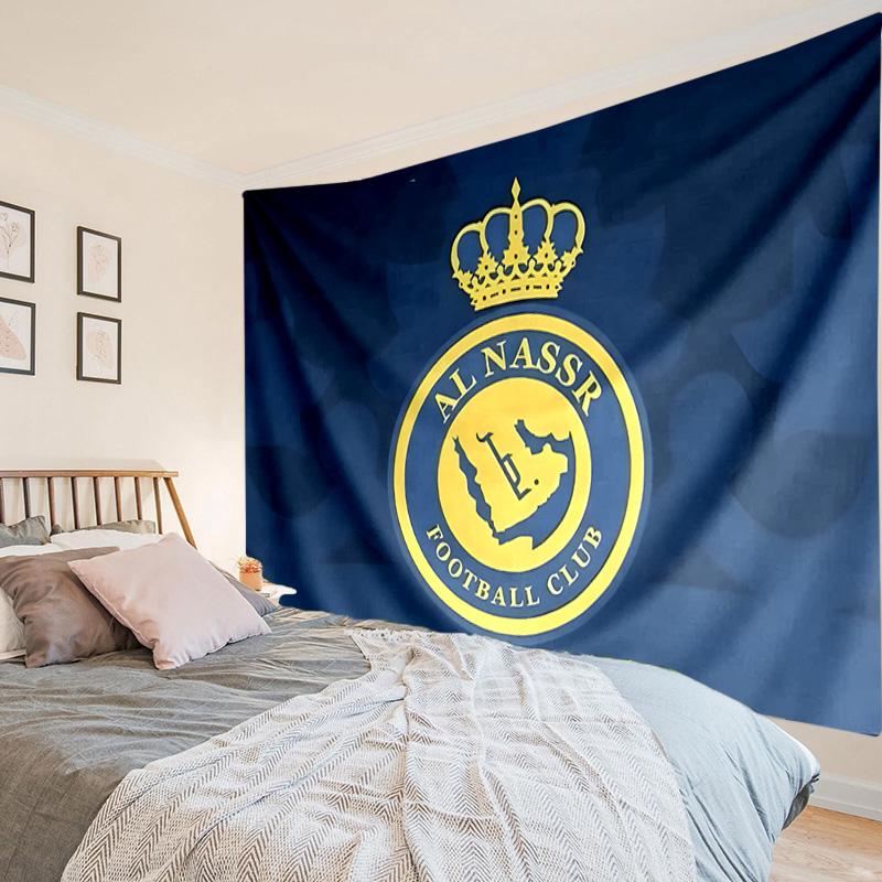 1PC Argentina Football Crest Tapestry Hanging for Bedroom,Livingroom, Playroom,Decor Art Room Wall Tapestry Holiday and Birthday Gifts
