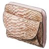 Кошелек Anaconda Diamantina Bifold с отделением для монет Изготовлен из итальянской кожи Atema Элегантный тисненый рисунок под питона Идеально подходит для Года змеи Подарок на удачу