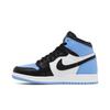 Air Jordan 1 Retro High OG для школьников 'UNC Toe' (унисекс) Детские баскетбольные кроссовки University Blue / Черный / Белый FD1437 400