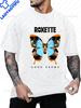 Retro Roxette Swedish Pop Music Group Trend Yoyogi ShortSleeved Unisex Shirt Pattern TShirt