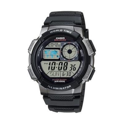 Часы Цифровые Мировое Время AE1000W-1BVCF Мужские Зарубежная Модель