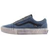 Skate Old Skool Denim Blue Distressed Unisex Sneakers Black VN0A2Z32Y40